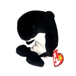 EXTRA RARE Ty Beanie Babies MISTAKE 1996 WAVES with ECHO tag